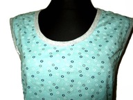 DUŻA Piżama damska szerokie RAMIONKA szorty r. 3XL