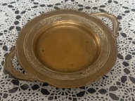 Mosiężna patera - talerz