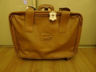 Stara walizka Prl, walizka na kółkach Czechosłowacja, walizka retro