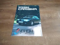 Mitsubishi Carisma j.Polski - uszkodzony prospekt folder katalog broszura