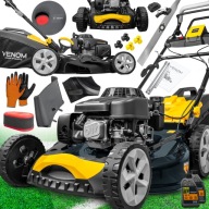 MOCNA KOSIARKA SPALINOWA NAPĘD SILNIK LONCIN 224CC 56CM PRZYCISK ODPALANIA