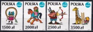 Polska 1992 ** fi.3261-64 cena 3,90 zł kat.2€
