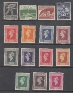HOLANDIA **Mi 428-442 WOJSKO i WILHELMINA seria z 1944