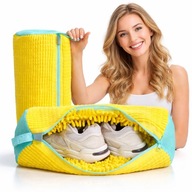 Torba Worek Do Prania Butów Czyszczenia OCHRONNA z Mikrofibrą Na Zamek