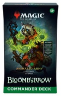 Karta Magic: The Gathering Commander Deck Bloomburrow Animated Army Wizards