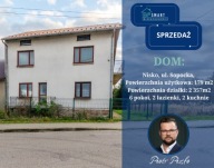 Dom, Nisko, Nisko, Niżański, 179 m²