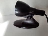 ORYGINALNA Lampa stołowa z bakelitu w stylu Bauhaus:Elmed z lat 50.