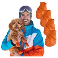 BUTY DLA PSA PAWZ XS OCHRONNE NA RANĘ SÓL ŚNIEG WODOSZCZELNE SKARPETKI