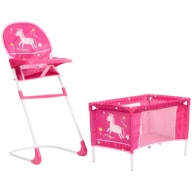 REWELACYJNY ELEGANCKI FOTELIK I ŁÓŻKO DLA LALEK 2 w 1 IDEALNY PREZENT