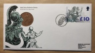 UK Britannia - First Day Cover – High Value Definitive – Royal Mail FDC