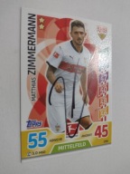 Karta topps match attax autograf Bundesliga VfB Stuttgart Zimmermann
