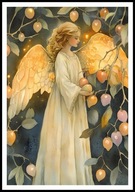 A2 PLAKAT OBRAZ ANIOŁ, PLAKAT Z ANIOŁEM, ANIELSKIE SKRZYDŁA, ANIELICA NR 54