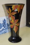 Wazon - stare czeskie szkło hialitowe.