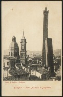 Bologna. Torri Asinelli e Garisenda - C. A. Pini, Bologna 1900