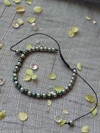 Bransoletka. Hematyt pastelowy- talizman ochronny. Rękodzieło.