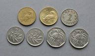 MALTA 1, 2, 5 CENTÓW 1972-1995 ZESTAW 6 SZT.