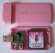 ACE3DS NAGRYWARKA gier .NDS 2DS DSi 3DS R4i Gold Game Boy Advance NES SNES