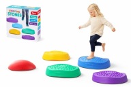 ŚCIEŻKA SENSORYCZNA TRENING RÓWNOWAGI Kamienie Balansujące Montessori