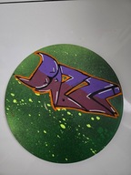 Praca artystyczna na płycie winylowej