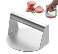 Prasa do Burgerów Hamburgerów SMASH Okrągła Stal nierdzewna 14cm
