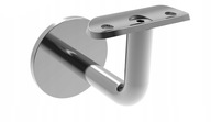 nierdzewny uchwyt poręczy poler lustro na rurę fi 40 / 42,4 mm