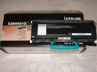 Toner laser LEXMARK X264H31G Czarny, częściowo zużyty do X264, X363, X364 !