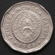 Argentyna 25 pesos 1968