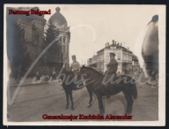 882A ŻOŁNIERZ GENERAŁ KUCHINKA KONIE FESTUNG BELGRAD 1917 KUK AUSTRO-WĘGRY
