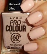 AVON PRO Lakier paznokci HURRIED LILAC 60 sekund