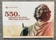 Folder 550 rocznica urodzin Mikołaja Kopernika FDC