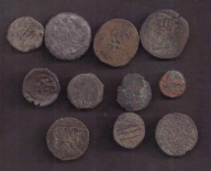 Stare Monety - także Islam - ciekawy zestaw - miks - 11 monet