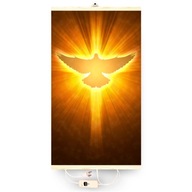 Grzejnik ścienny na podczerwień: DUCH ŚWIĘTY Z REGULATOREM MOCY na 2 tryby