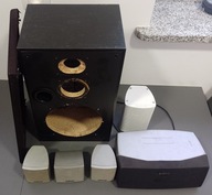 Obudowa kolumny Tonsil Renkforce LB-6090 + Quadral +centralna Sony satelity