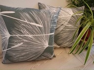 PODUSZKI DEKORACYJNE ZESTAW 2szt BAWEŁNA 100%