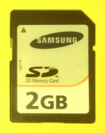 SD 2 GB >> S A M S U N G >> Made in TAIWAN