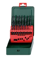 METABO 627151000 ZESTAW 19 WIERTEŁ DO METALU HSS-R SP ROZMIAR 1-10mm