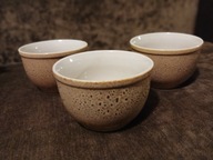 MIROSTOWICE NEFRYT SADULSKI BULIONÓWKI MISECZKI PORCELIT VINTAGE 70 PRL x3