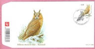 Belgia 2007, FDC st.Hastiere, ptaki sowa uszata