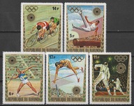Burundi - sport** (1972) SW 868-872