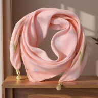 SZAL APASZKA CHUSTA ELEGANCKA MODNA DODATEK MANDARYNKA ORANGE basic VINTAGE