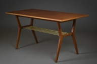 Stolik kawowy z lat 60 skandynawski. – styl mid-century modern rockabilly