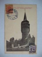 LWÓW WIEŻA WODNA W PARKU KILIŃSKIEGO TARGI WSCHODNIE STEMPEL 1921 r.