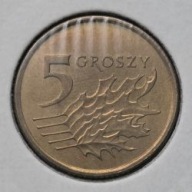 *P[0703] POLSKA 5 groszy 2013 III Rzeczpospolita Orzeł (heraldyka) *Holder