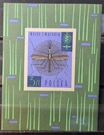 Polska Fi 1201 blok 35 ( 25 ) stan ** ( 1962 )