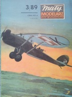 Mały Modelarz 3/1989 samolot Lublin R-XIII D