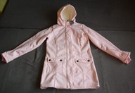 Kurtka softshell z futerkiem dla dziewczynki - roz. 158 - nowa