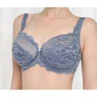 Biustonosz Lanny Mode 11676 NIEBIESKI SEMI SOFT 90F