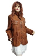 PRESTIGE KURTKA skórzana z kieszeniami 42/44