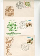 Wałbrzych 1,Lębork-ciekawe koperty ilustrowane