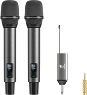 TONOR TW520 Bezprzewodowy System Mikrofonów UHF 80m Karaoke Ślub Impreza